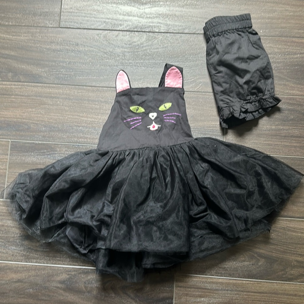 Smocked Sweets Tulle Kitty Dress 2/3